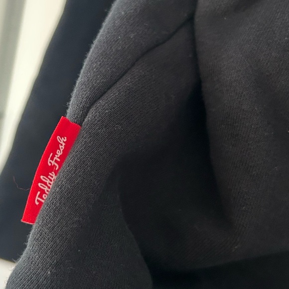 Teddy fresh black TF appliqué embroidered hoodie NWT size XS 100% cotton - Picture 12 of 12